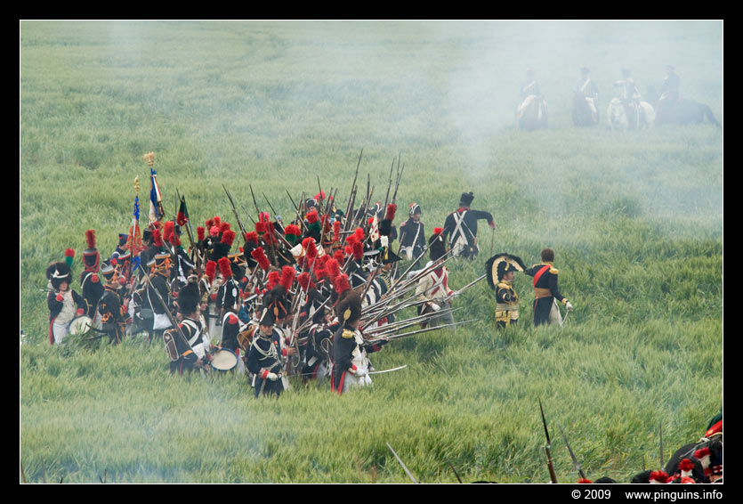 Ключевые слова: Waterloo Napoleon veldslag battle living history 2009 infantry infanterie cavalry cavallerie artillerie artillery