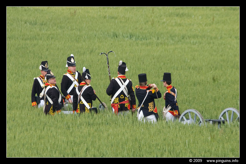 Trefwoorden: Waterloo Napoleon veldslag battle living history 2009 artillerie artillery
