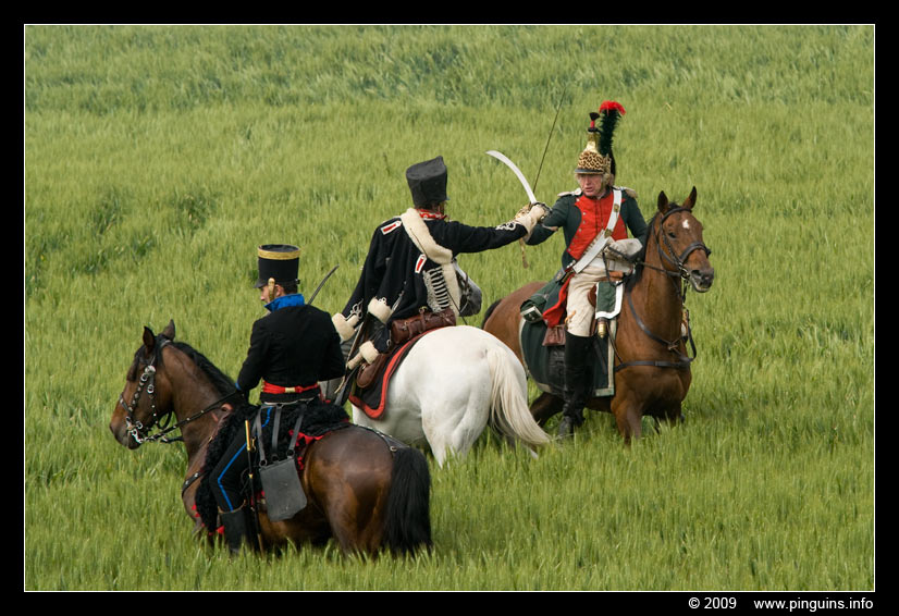 Keywords: Waterloo Napoleon veldslag battle living history 2009 cavalry cavallerie