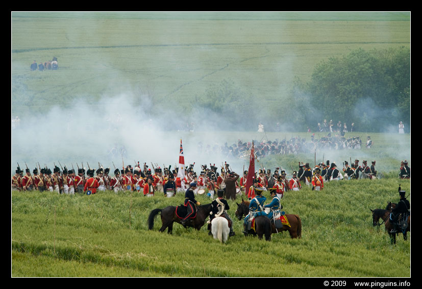 Λέξεις-κλειδιά: Waterloo Napoleon veldslag battle living history 2009 infantry infanterie cavalry cavallerie artillerie artillery