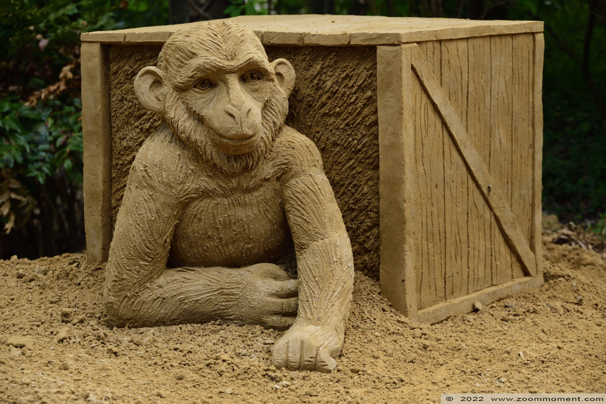 zandsculptuur Zoo van zand sandsculpture
Trefwoorden: Gaiazoo Nederland zandsculptuur Zoo van zand sandsculpture aap